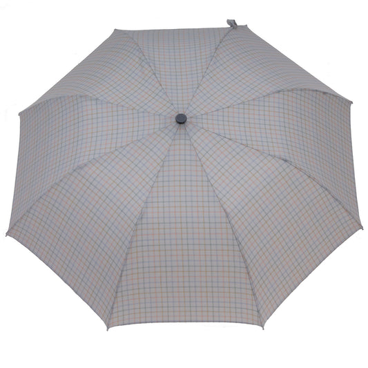 Tm 100. 49 Grey tartan folding umbrella