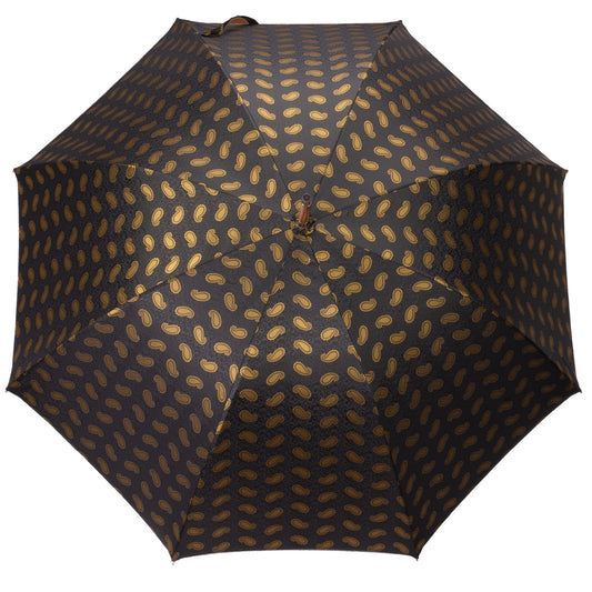 Solid Whangee umbrella olive paisley
