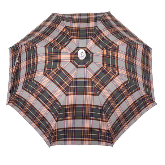 Art. 100. 4 Ombrelli Fornara Seat Umbrella Tartan olive