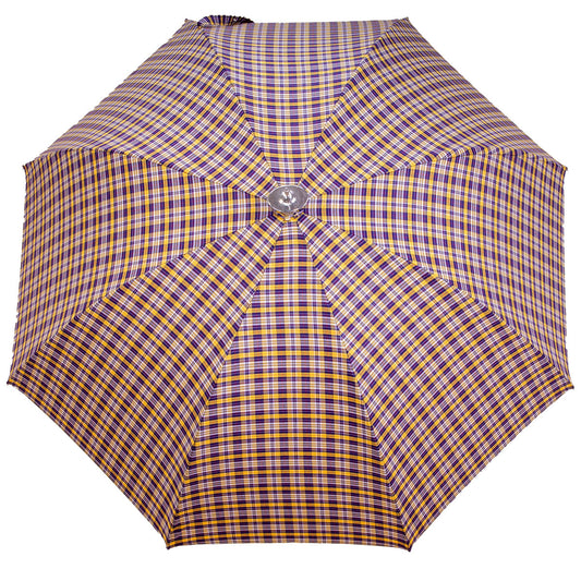 Art. 100. 51 Seat Umbrella Tartan blue yellow