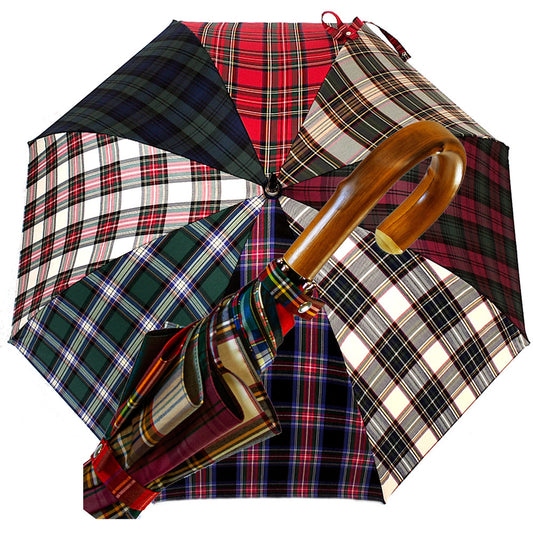 Art. 100. 33  Tartan Golf Umbrella Multicolor