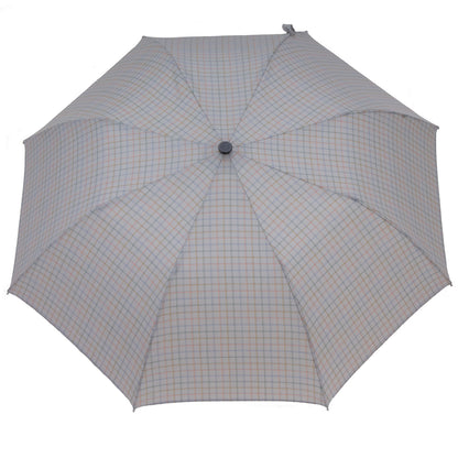 Tm 100. 49 Grey tartan folding umbrella