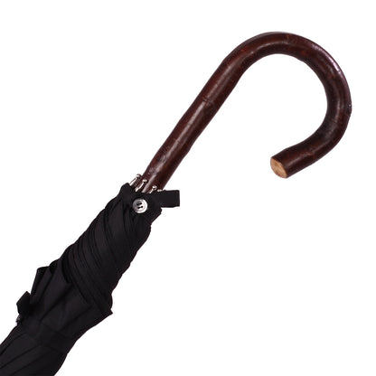 Solid Cherry Wood  Art. 1100 -bark all shaft  black