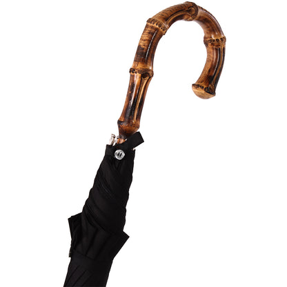 Solid Whangee umbrella black