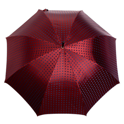 Art.  8100. 4 Burgundy with blue polka dots