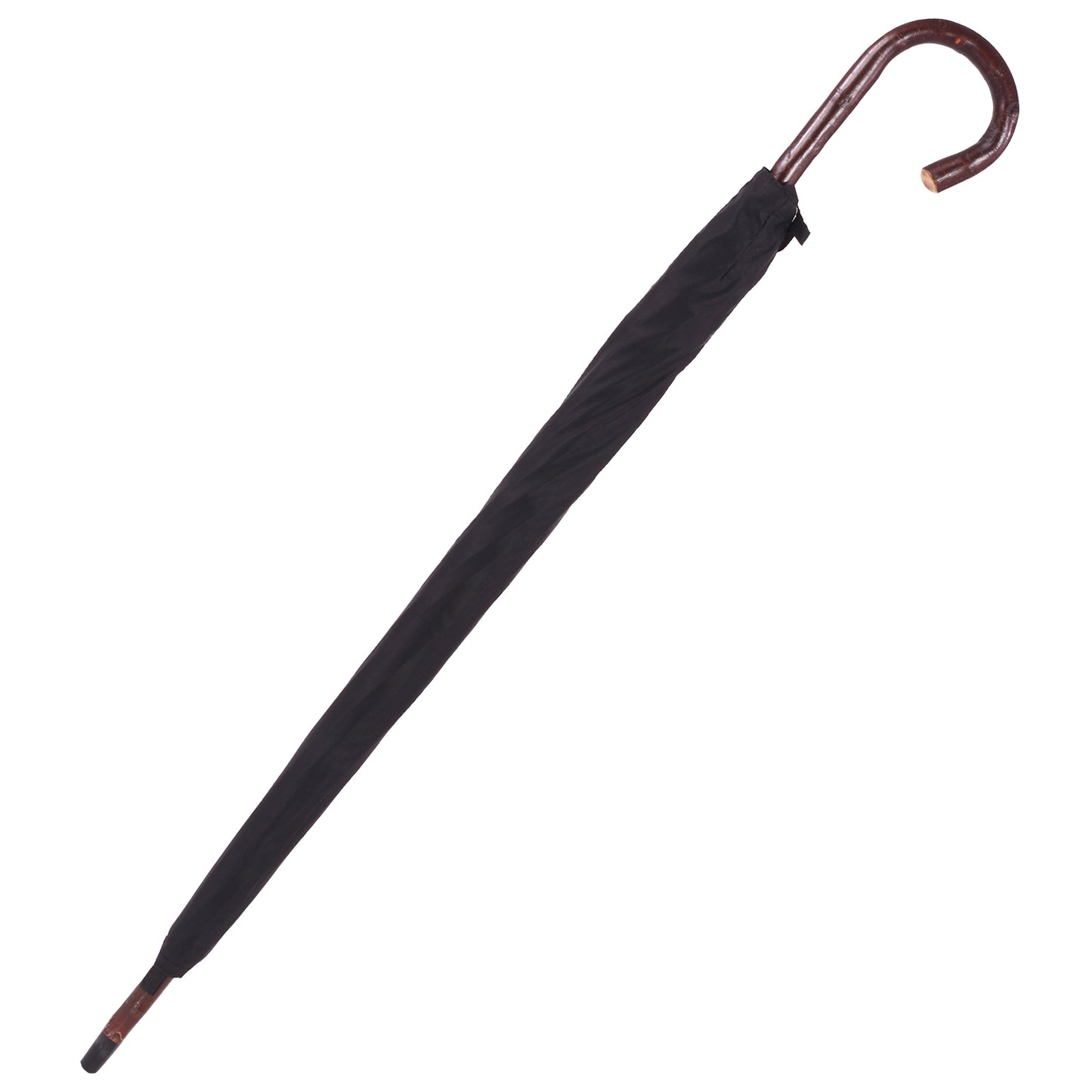 Solid Cherry Wood  Art. 1100 -bark all shaft  black