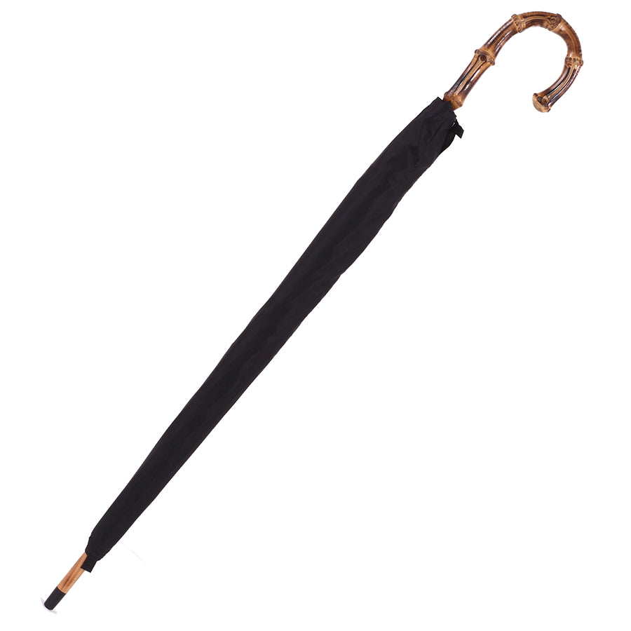 Solid Whangee umbrella black