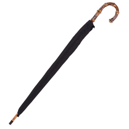 Solid Whangee umbrella black
