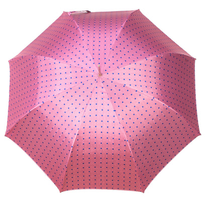 A11000.2 Ombrelli Fornara Automatico Donna Pink Blue polka dots