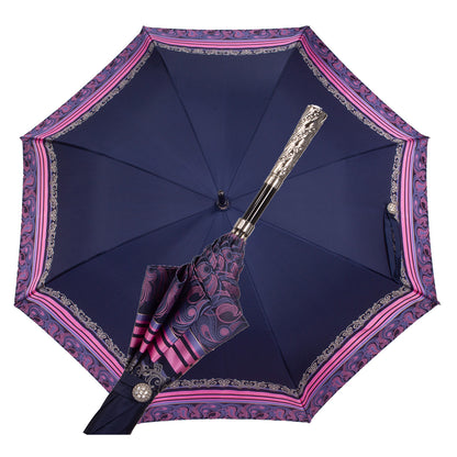 Art.  AF 0036.1 Blue with a fuchsia border