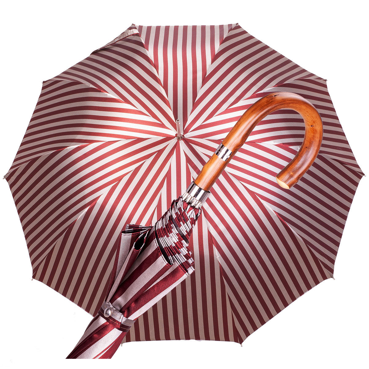 Art. a9000. 2 Beige-burgundy striped