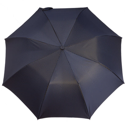 Tm 8600.3   Blue with polka dots yellow folding umbrella