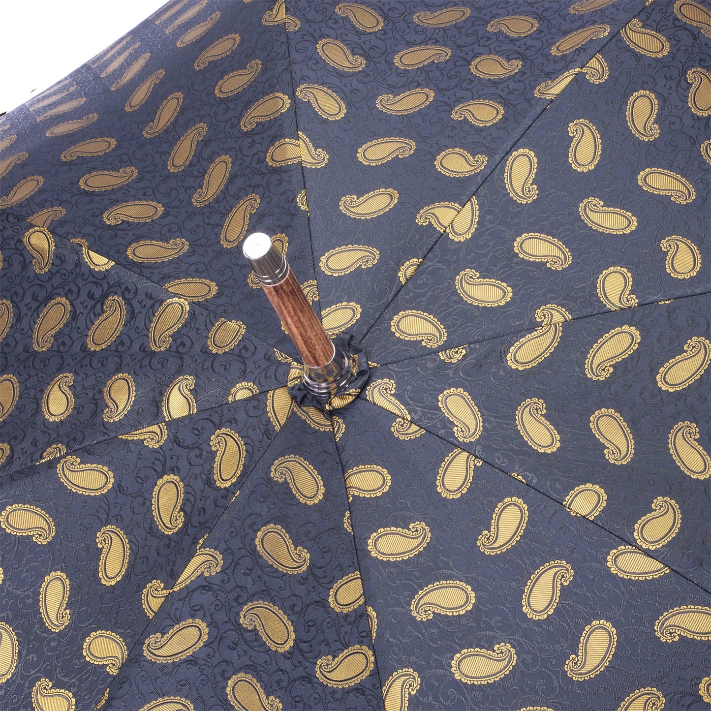 Solid Whangee umbrella olive paisley
