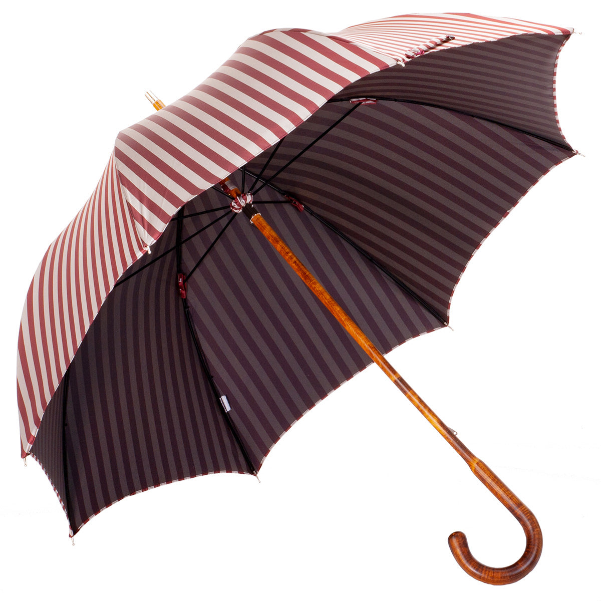 Art. 9000. 2 - Solid Maple Burgundy Beige striped