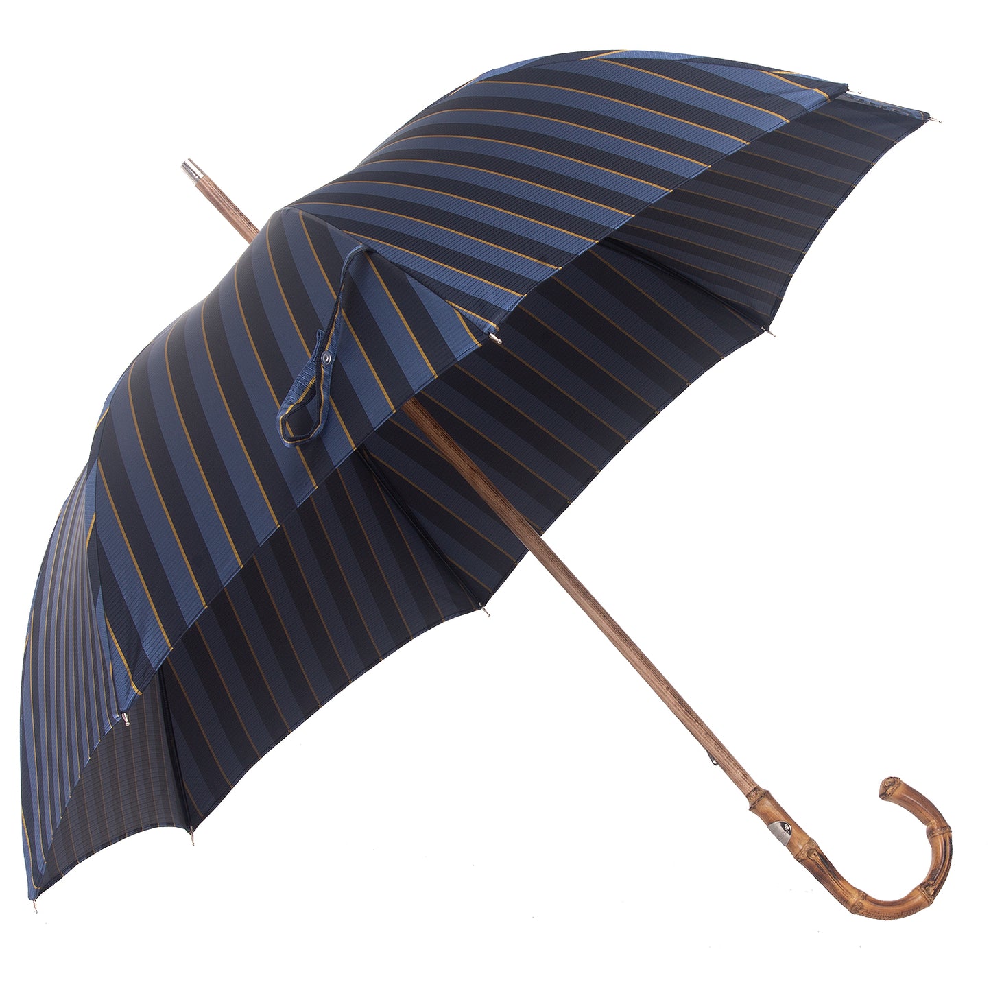 Solid whangee umbrella regimental avio