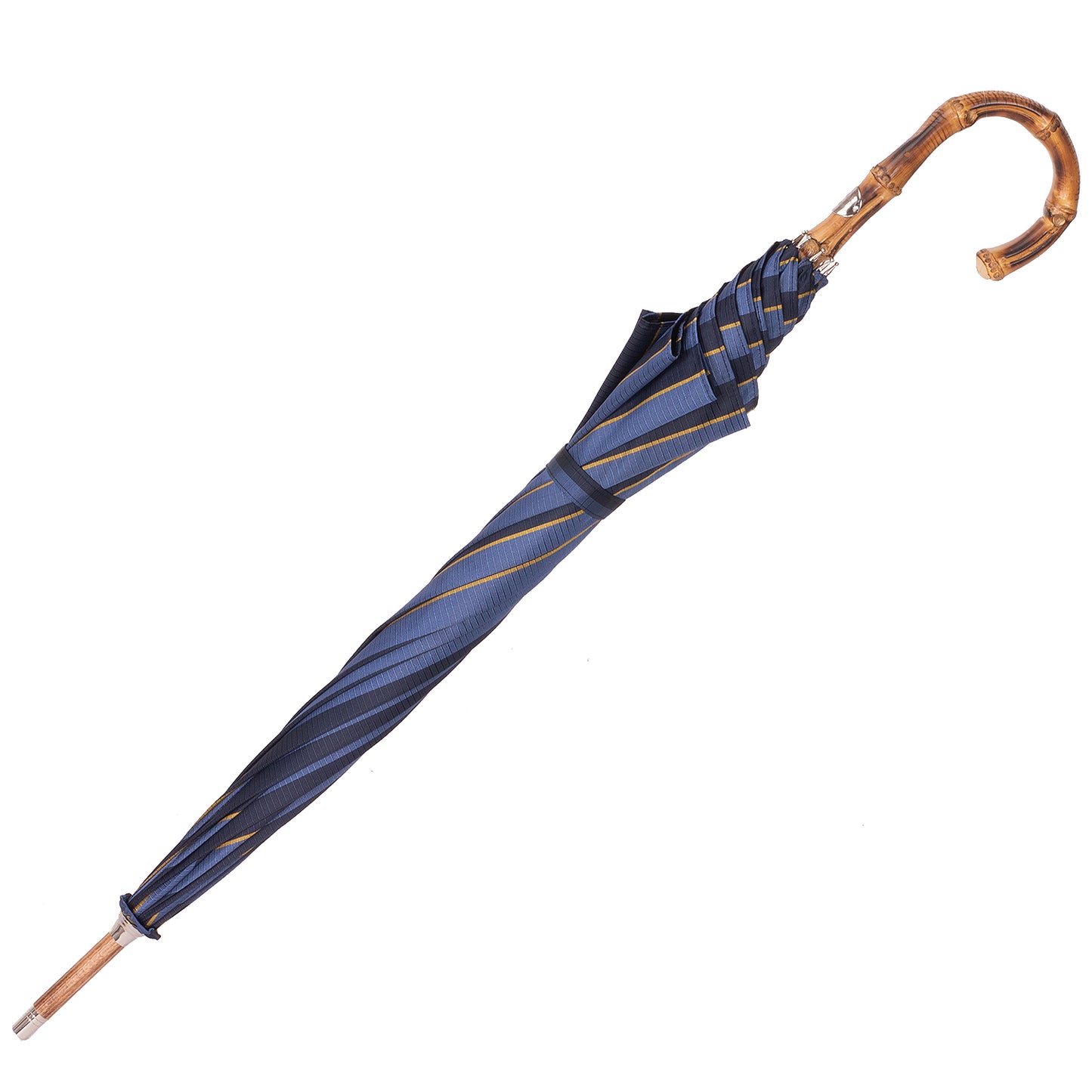 Solid whangee umbrella regimental avio