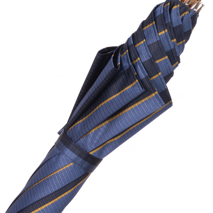 Solid whangee umbrella regimental avio