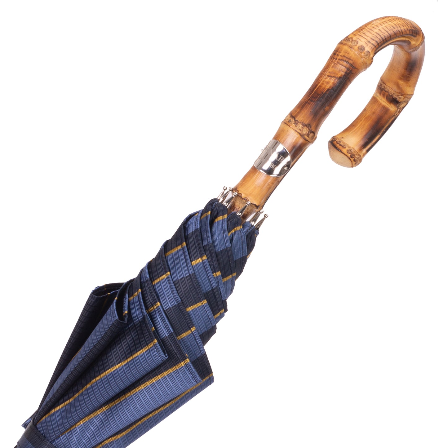 Solid whangee umbrella regimental avio