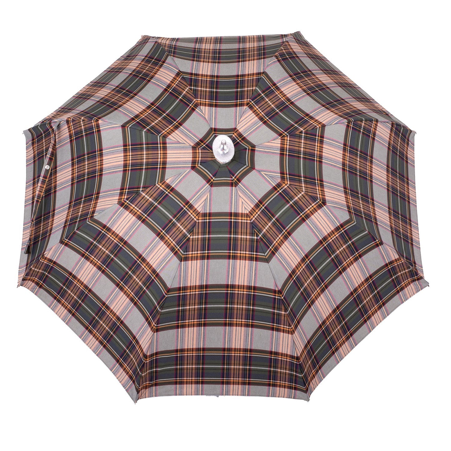 Art. 100. 4 Ombrelli Fornara Seat Umbrella Tartan olive