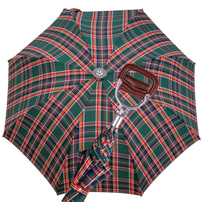 Art. 100. 42   Seat Umbrella Tartan Green