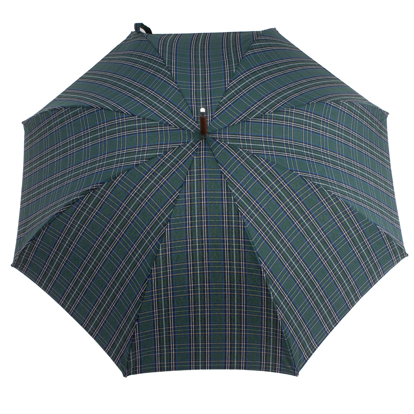 Slim umbrella Art. 100. 60  Green blue tartan