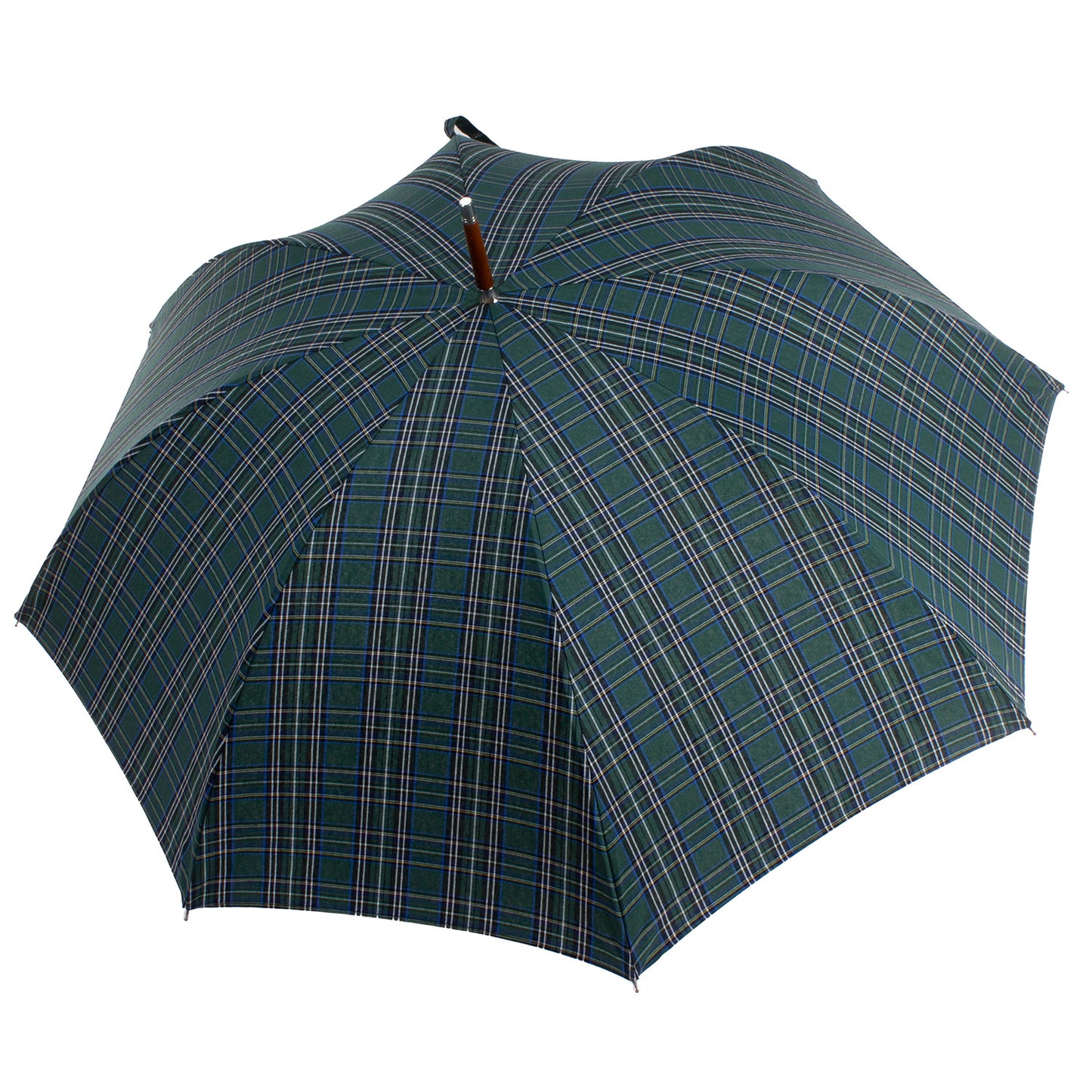 Slim umbrella Art. 100. 60  Green blue tartan