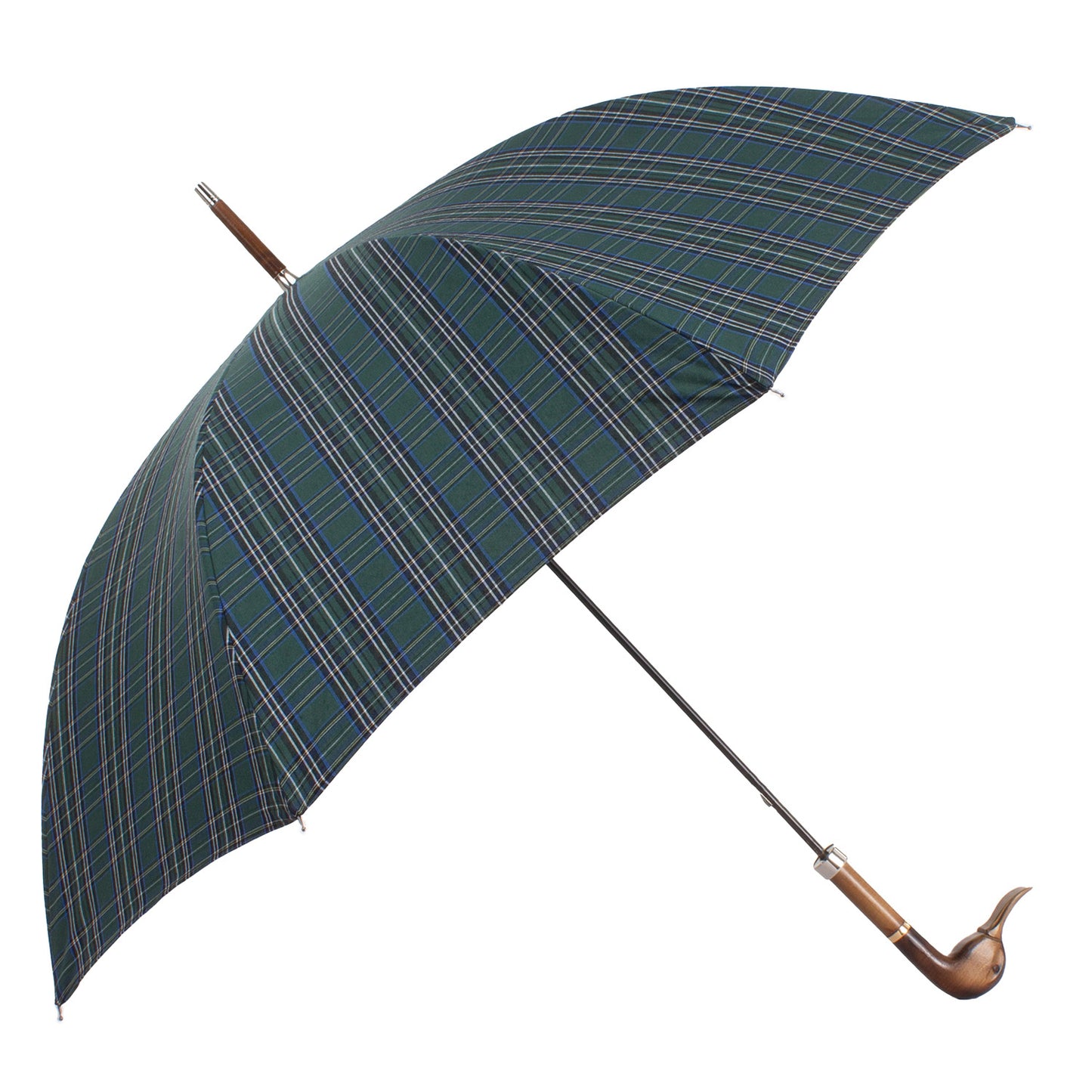 Slim umbrella Art. 100. 60  Green blue tartan