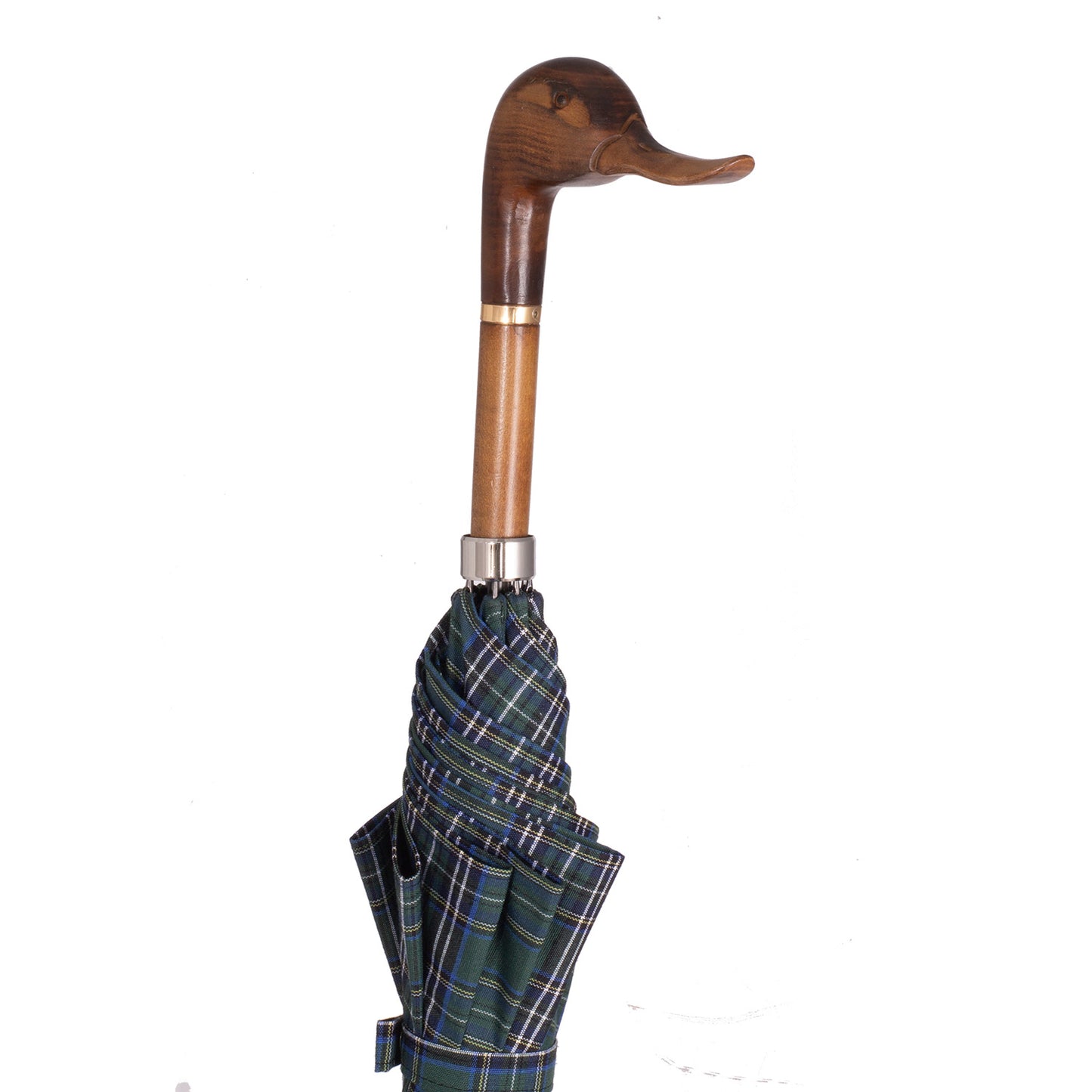 Slim umbrella Art. 100. 60  Green blue tartan