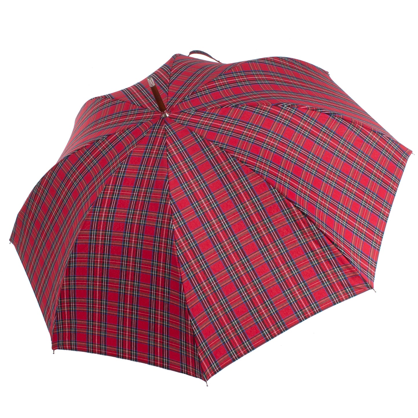 Slim umbrella Art. 100. 61  Red blue tartan