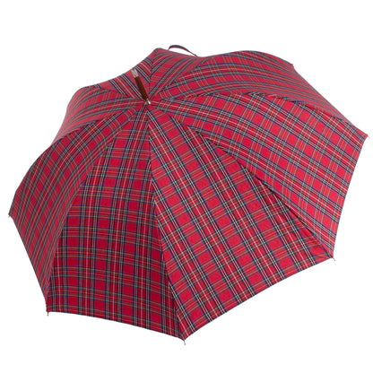 Slim umbrella Art. 100. 61  Red blue tartan