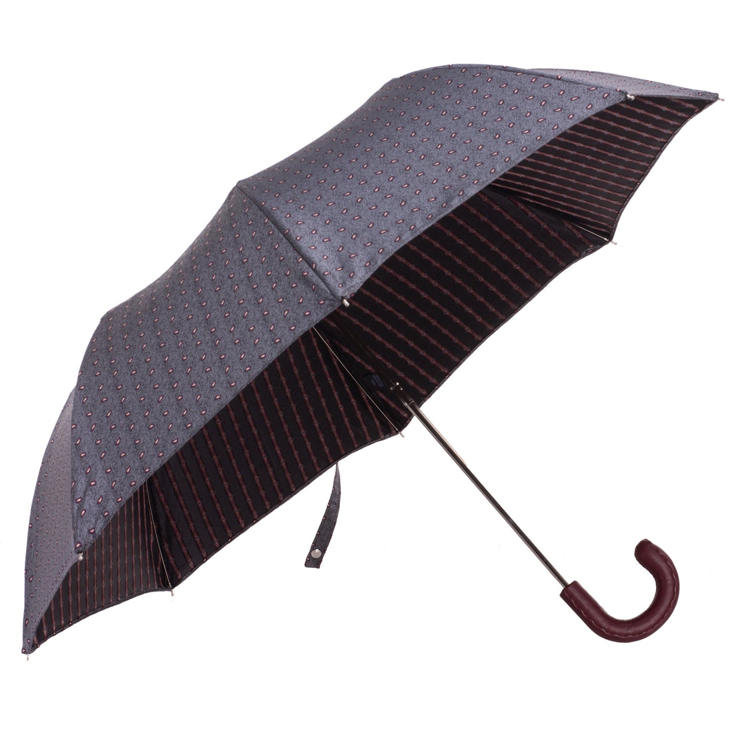 Tm 11900. 1 Folding umbrella cachemire grey